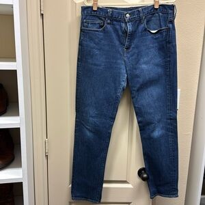 J Crew men’s 770 Straight-fit stretch jean 34W 32L